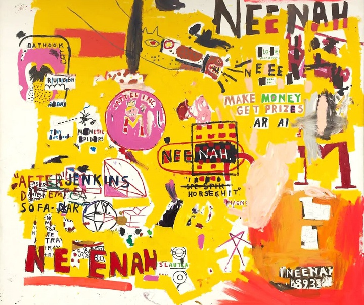 Gallery of Painting by Jean-Michel Basquiat - USA