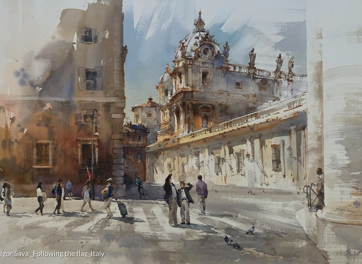 Online International  Exhibition Elite Watercolor Exhibition 2021