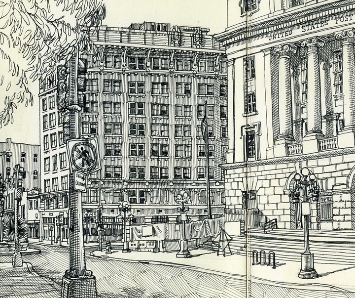 Gallery of Drawing by Paul Heaston- American