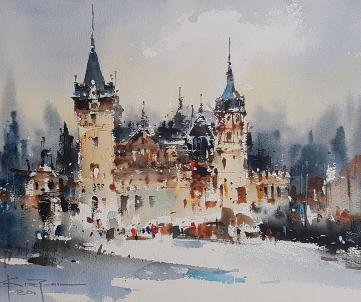 Gallery of Watercolor Painting "Corneliu Dragan"