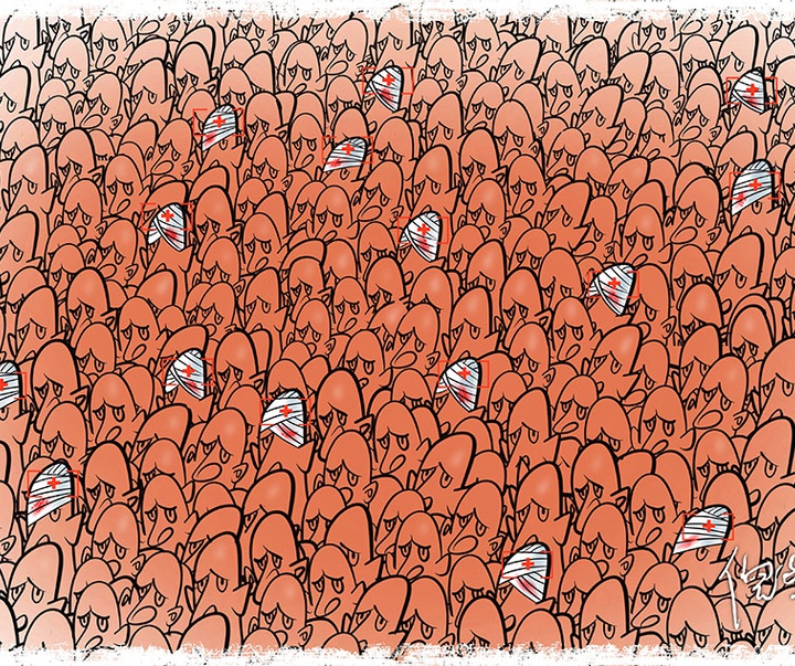 First Selection of the International Cartoon Contest “Terror Online”