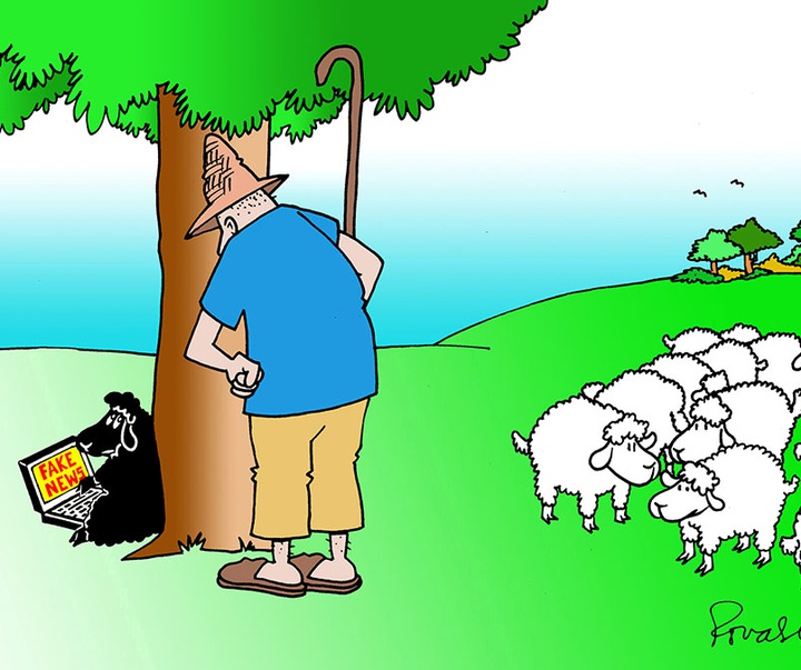 First Selection of the International Cartoon Contest “Terror Online”