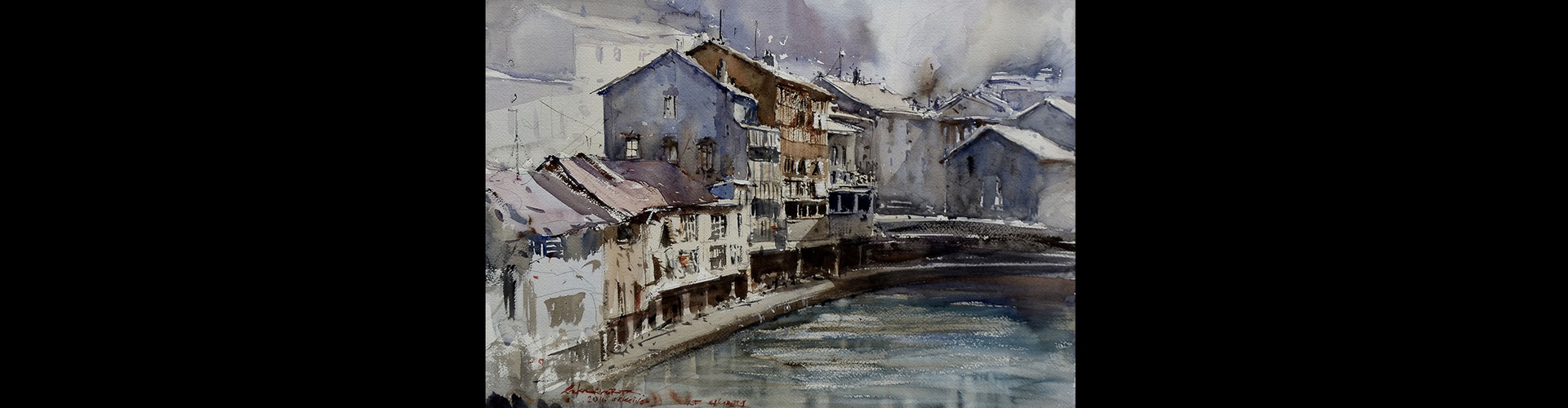 Gallery of Watercolor by Ricardo Azkargorta Celaya-Spain