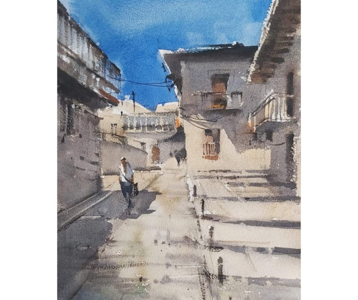 Gallery of Watercolor by Adrian Marmolejo Clarhed-Spain