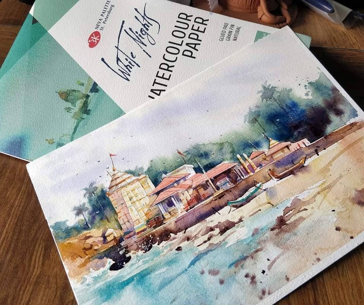 Gallery of Watercolors by Vikrant Shitole-India