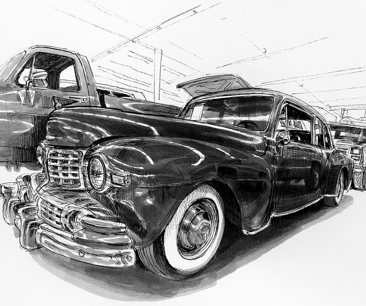 Gallery of Drawing by Paul Heaston- American