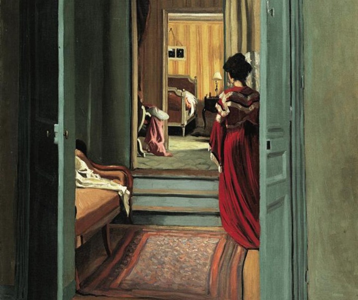 Gallery of painting by Félix Vallotton- Switzerland
