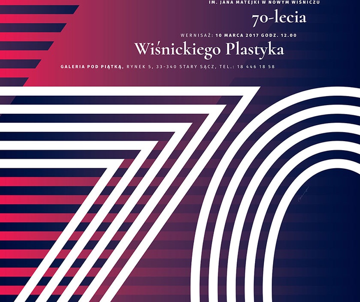 jubileusz 70 lecia wisnickiego plastyka