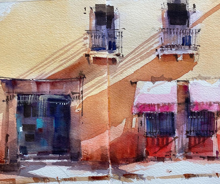 Gallery of Watercolor painting by Tere Lojero-Mexico