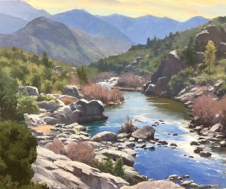 Gallery of Landscape Painting by John Cosby-USA