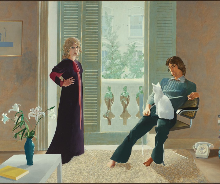 Gallery of painting by David Hockney - England