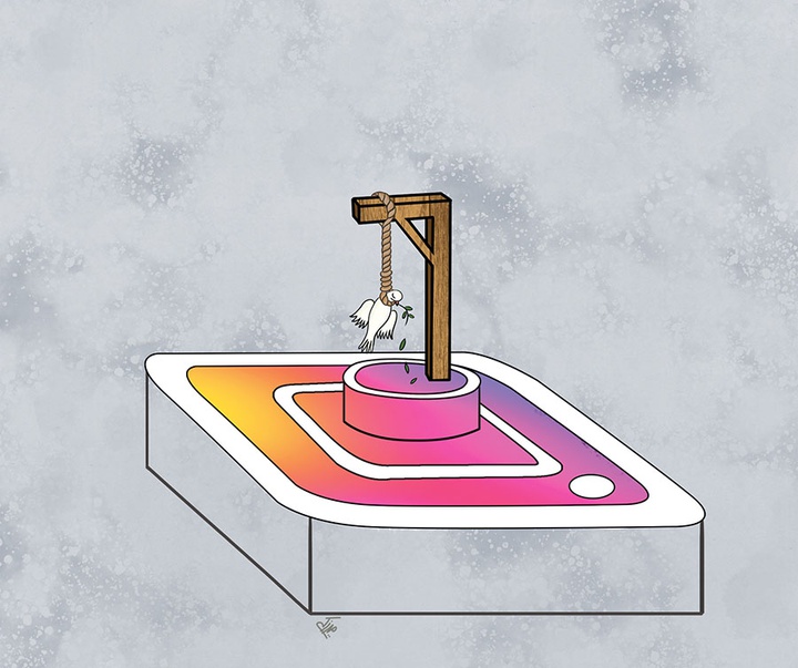 First Selection of the International Cartoon Contest “Terror Online”