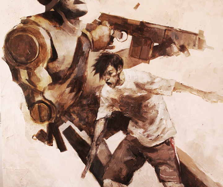 Gallery of illustration by Ashley Wood-Australia