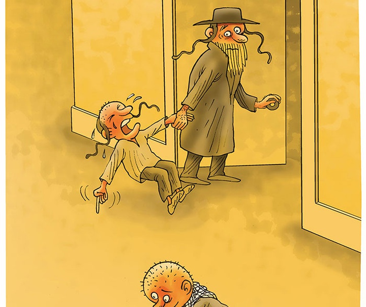 gallery of cartoon by ehsan ganji iran