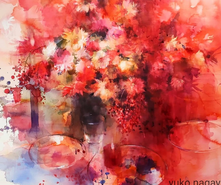 Gallery of Watercolor by Yuko Nagayama - Japan