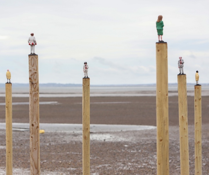 Gallery of Sculpture & Modern art by Isaac Cordal-Spain