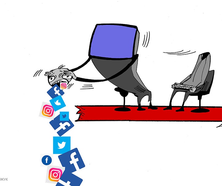 First Selection of the International Cartoon Contest “Terror Online”