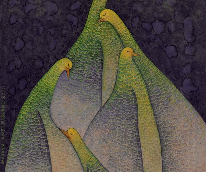 Gallery of Painting by Maryam Lamei Harvani-Iran