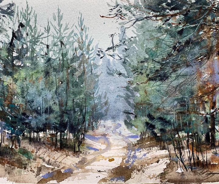 Gallery of Watercolor Painting by Samira Yanushkova- Ukraine