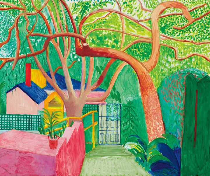 Gallery of painting by David Hockney - England
