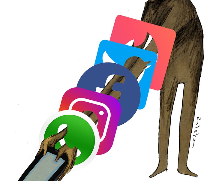 First Selection of the International Cartoon Contest “Terror Online”