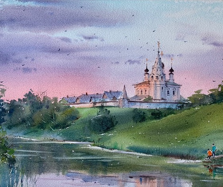 Gallery of Watercolor by Galina Gomzina-Russia