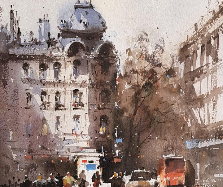 Gallery of Watercolor Painting "Corneliu Dragan"