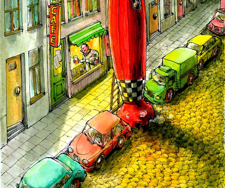 Gallery of cartoons by luc-vernimmen-Belgium