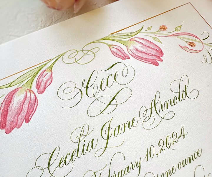 Gallery of Calligraphy by Suzanne Cunningham - USA