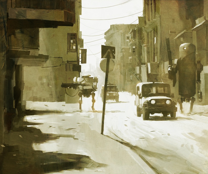 Gallery of illustration by Ashley Wood-Australia