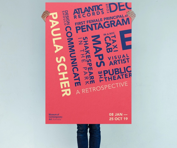 Gallery of Graphics by Paula Scher - USA
