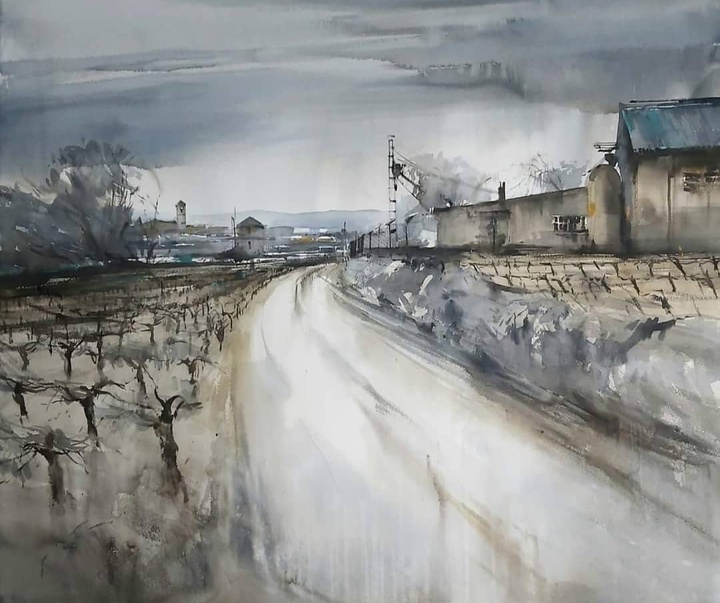 Gallery of Watercolor by Adrian Marmolejo Clarhed-Spain