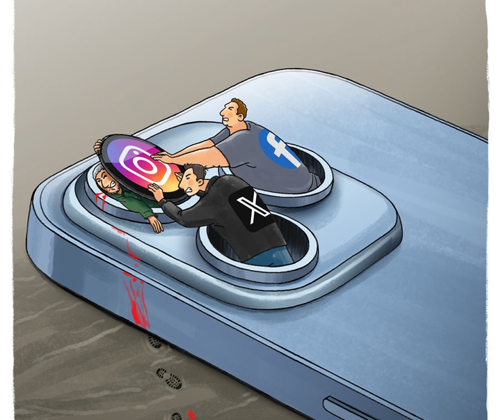 First Selection of the International Cartoon Contest “Terror Online”