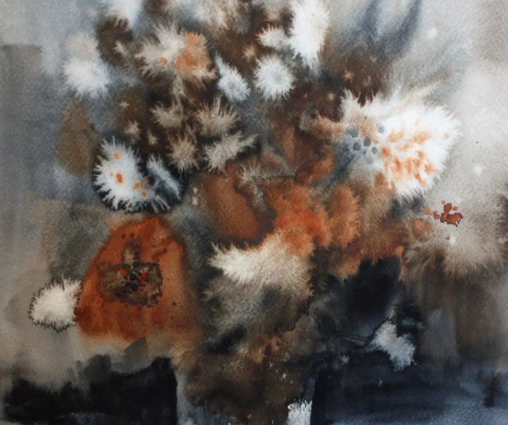 Gallery of Watercolor painting by Antonio Ortega Perez-Spain