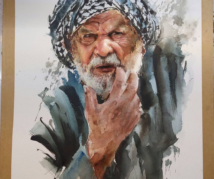 Gallery of Watercolor painting by Akbar Akbari- Iran