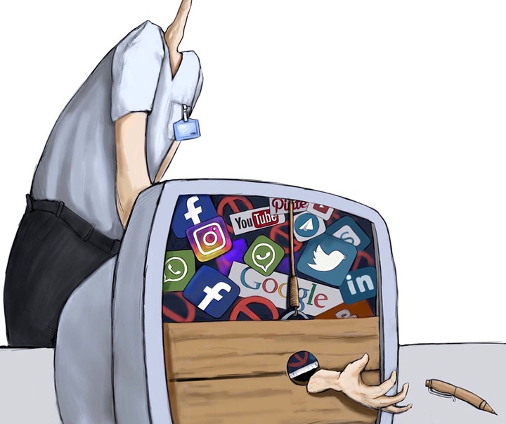 First Selection of the International Cartoon Contest “Terror Online”