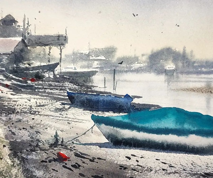 Gallery of Watercolor painting by Diego Eguinlian- Argentina