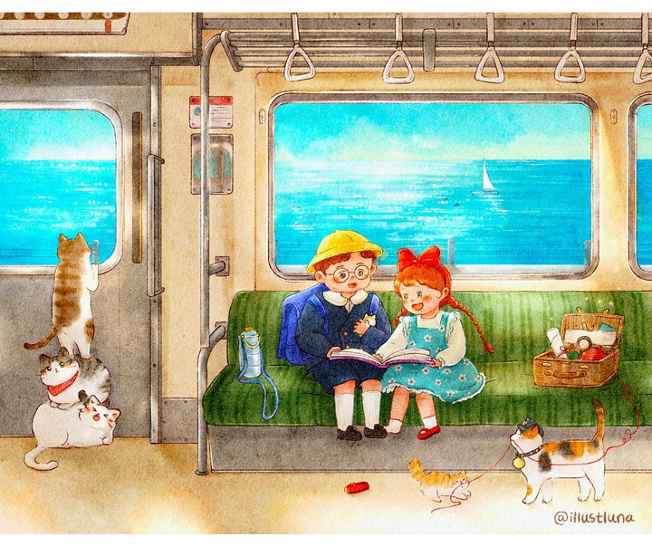 Gallery of Illustration by Luna Lee - South Korea