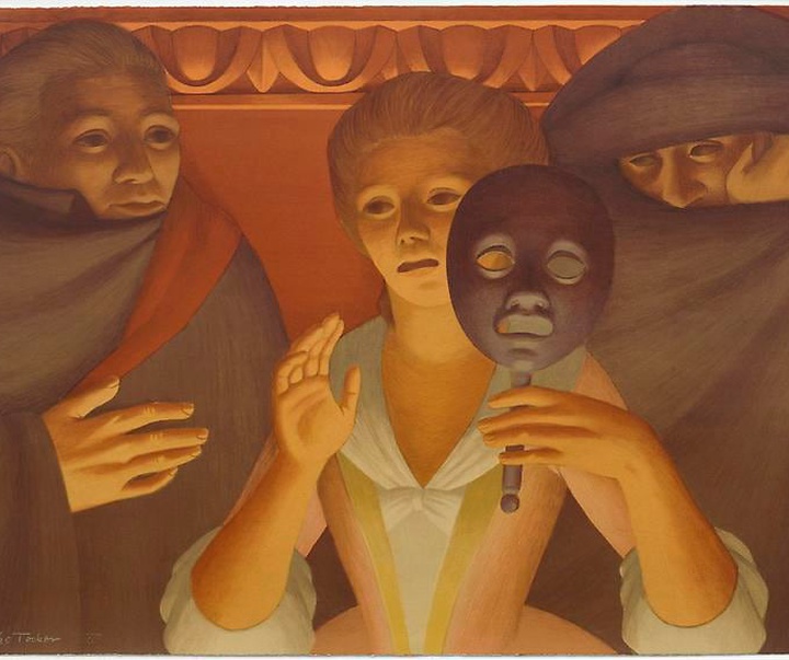 Gallery of painting by George Tooker-USA