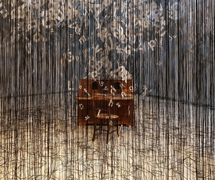 Gallery of Modern Art by Chiharu Shiota - Japan