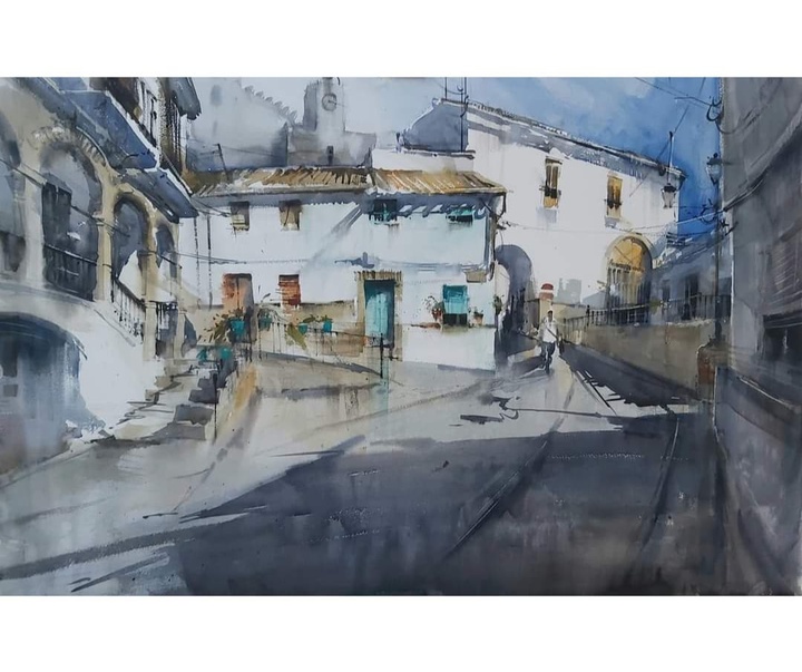 Gallery of Watercolor by Adrian Marmolejo Clarhed-Spain
