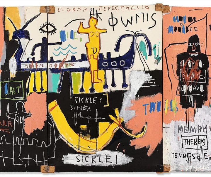 Gallery of Painting by Jean-Michel Basquiat - USA