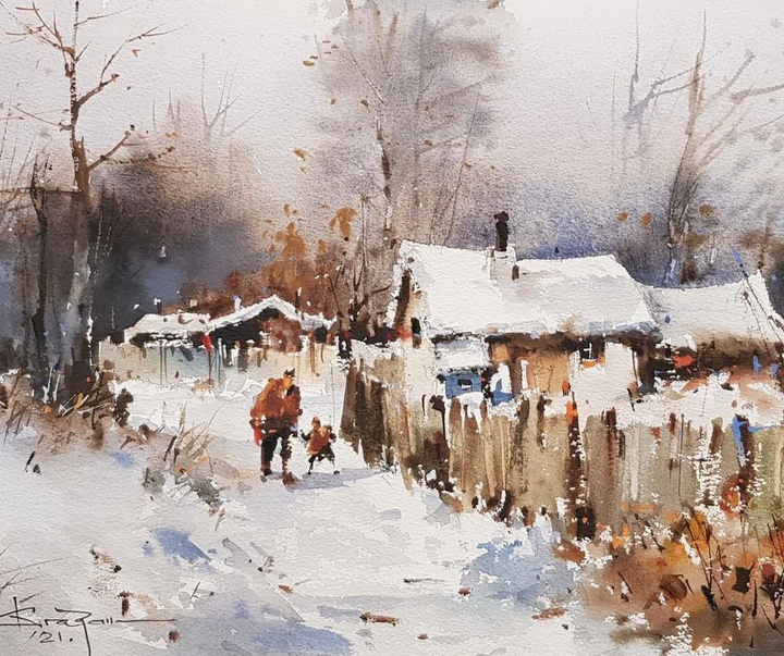 Gallery of Watercolor Painting "Corneliu Dragan"