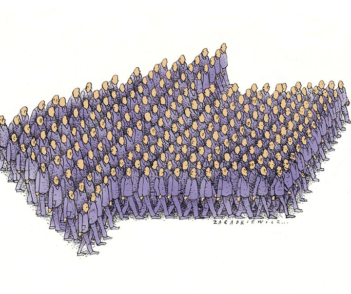 Gallery of Cartoon by Zygmunt Zaradkiewicz-Poland