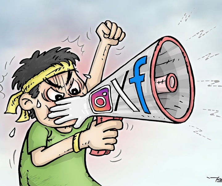 First Selection of the International Cartoon Contest “Terror Online”