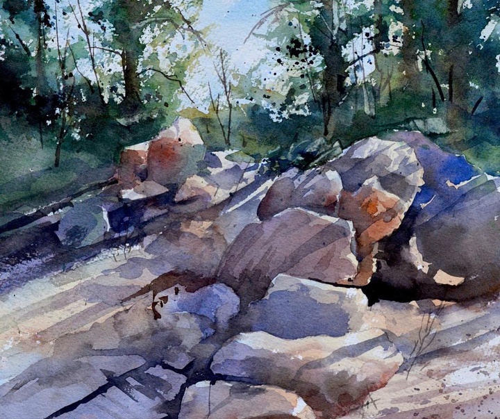 Gallery of Watercolor Painting by Michael Holter-USA