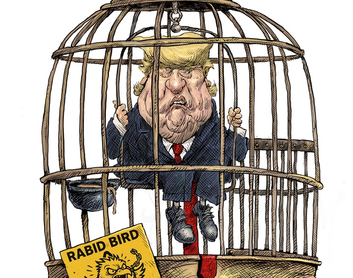 Trump, the Rabid Bird
