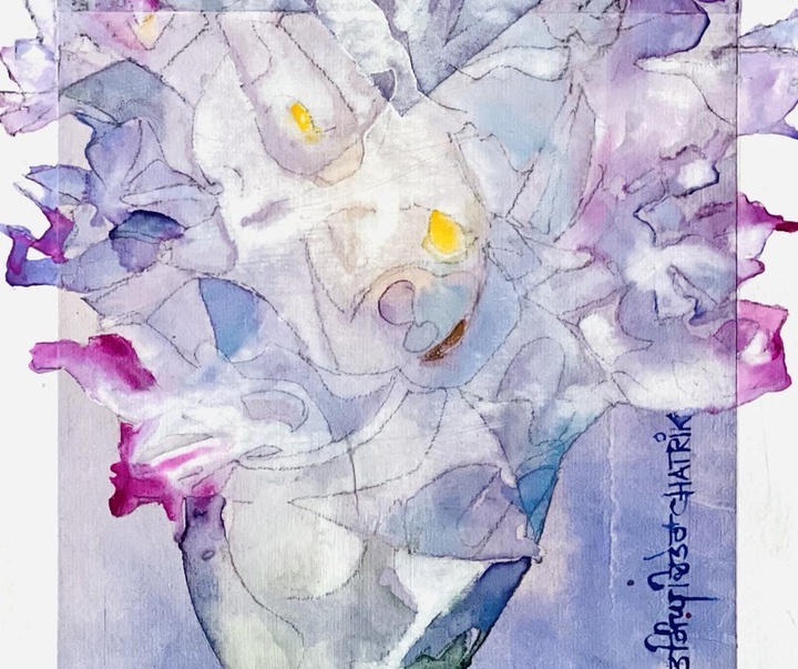 Gallery of Watercolor painting by Manjit Singh Chatrik-India