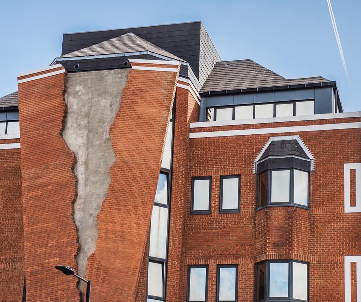 Gallery of Modern Art & Sculpture by Alex Chinneck-UK