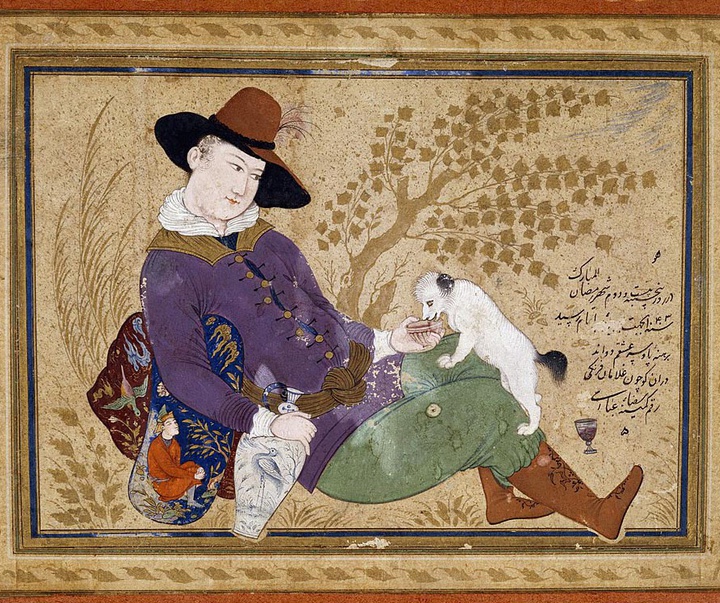 A gallery of the best paintings by Reza Abbasi - Iran
